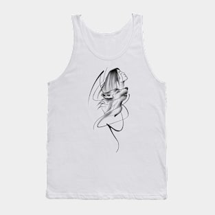 The Girl and the Wolf Tank Top